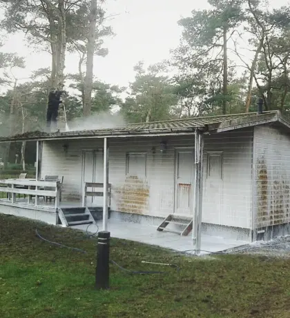 Reinigen recreatiepark de Reebok in Oisterwijk