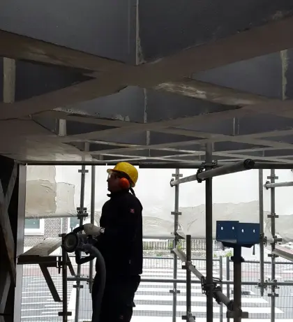 Opruwen beton De Pond Tilburg