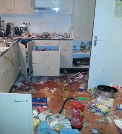 Calamiteit Waalwijk - Schoon opleveren woongroep