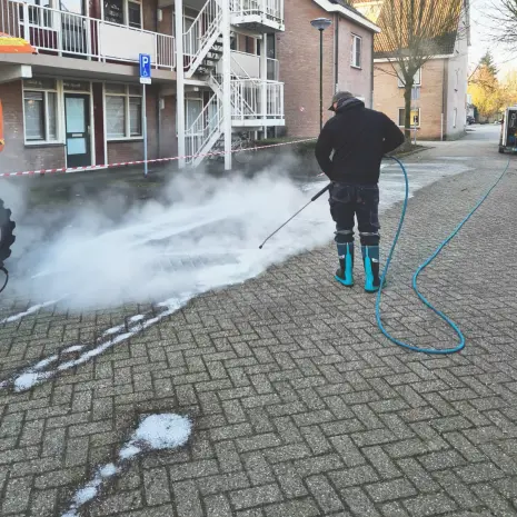 Bestrating reinigen